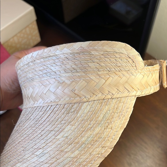 Nipomo Natural Straw Sun Visor - Picture 7 of 7